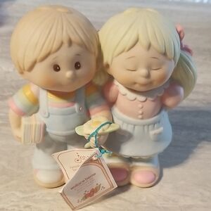 1983 Josh And Jennifer Ceramic Bank By Wallace Berrie